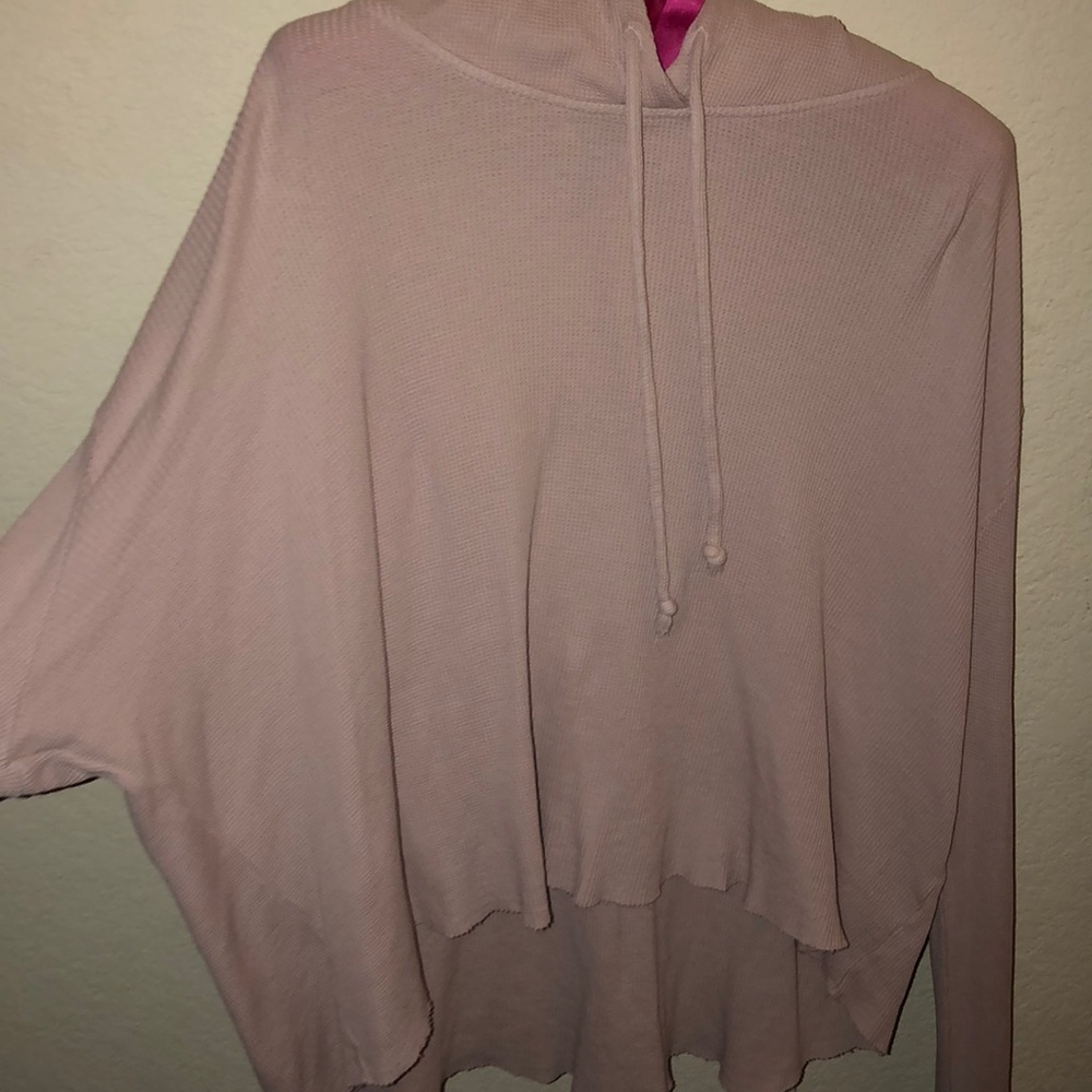 Light pink flow sweater